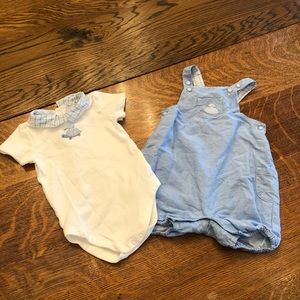 Janie and Jack Baby Boy Turtle Set.